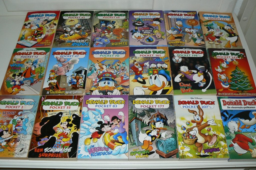 Verzameling van 29 Donald Duck pockets. Ook losse verkoop., Meerdere stripboeken, Ophalen of Verzenden, Zo goed als nieuw, Walt Disney