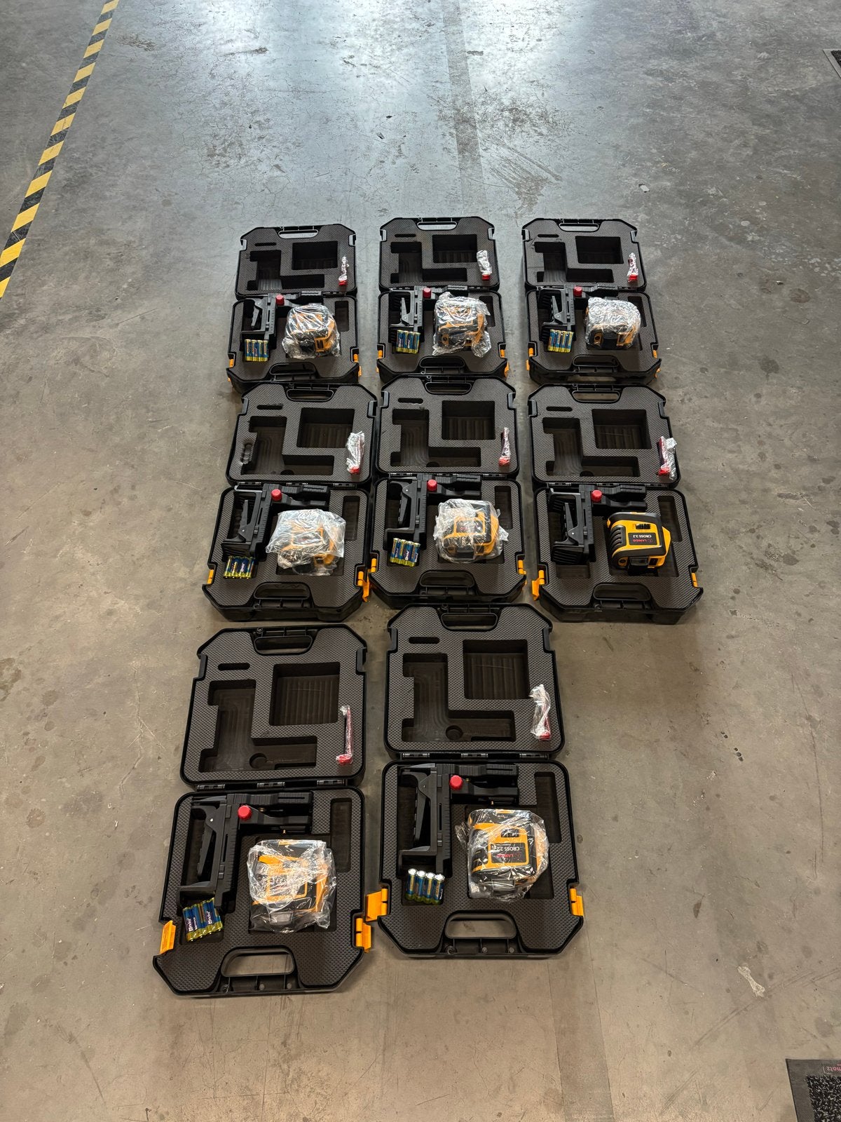 Lamigo Cross 3.2 Laser Waterpas - Nieuw in Koffer, Ophalen, Nieuw, Waterpas, Overige merken