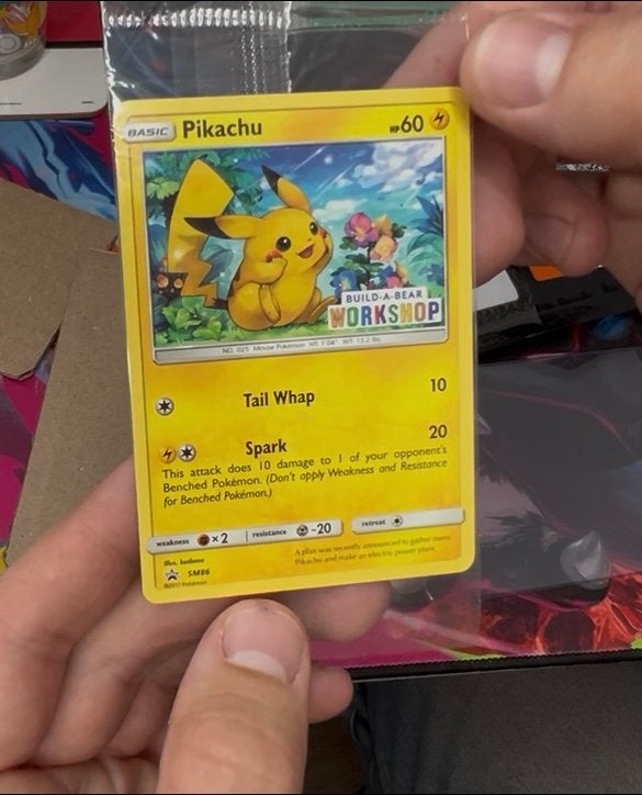 Pikachu sm86 Build-a-bear Sealed!, Ophalen of Verzenden, Zo goed als nieuw