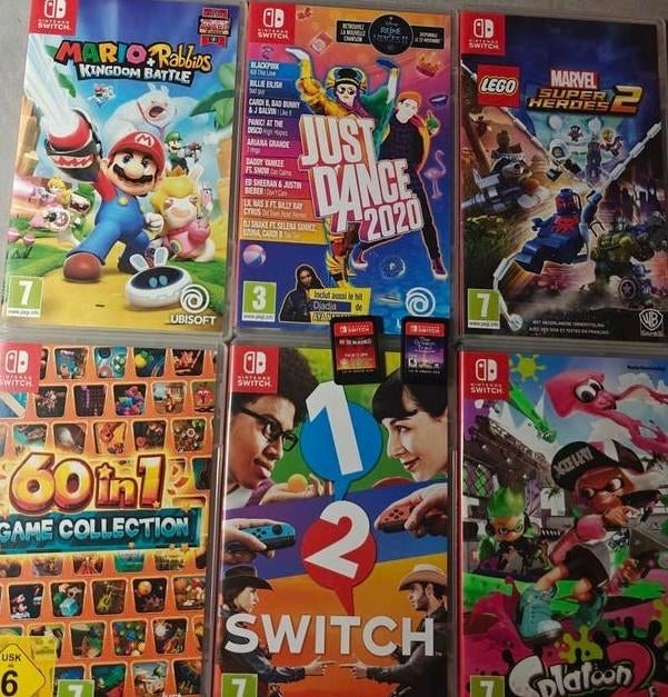 Nintendo Switch Games - Diverse Collectie, Gebruikt, Overige genres, Ophalen of Verzenden, Eén computer