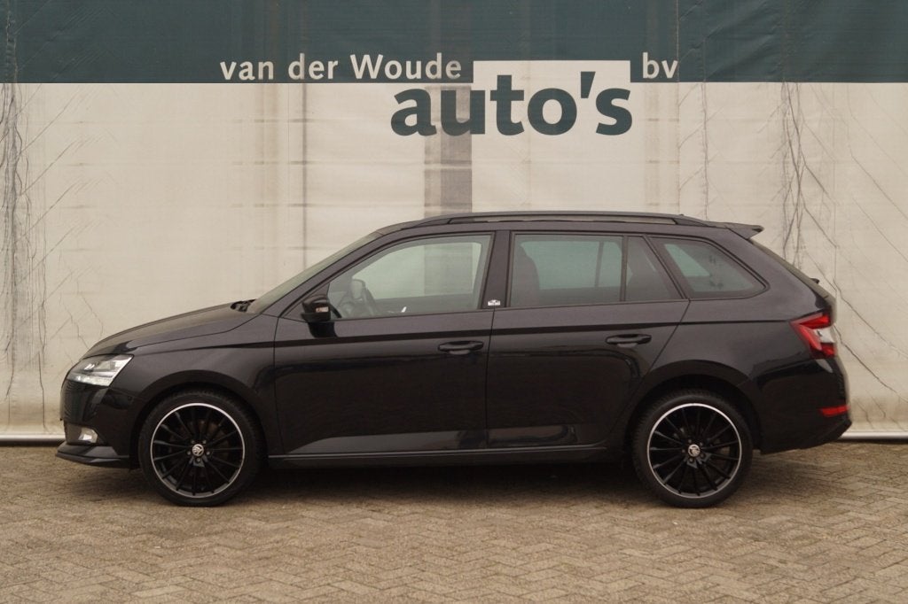 Skoda Fabia Combi 1.0 TSI 110pk Monte-Carlo -LED-ECC-NAVI-, Auto's, Skoda, Voorwielaandrijving, Stof, Euro 6, Origineel Nederlands