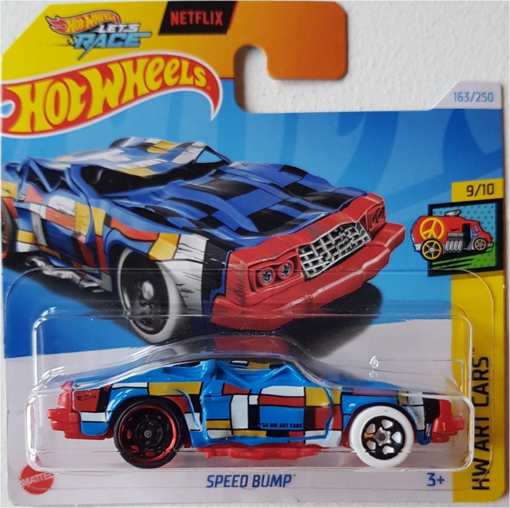 2024 Hot Wheels Speed Bump Let's Race Netflix, Ophalen of Verzenden, Nieuw