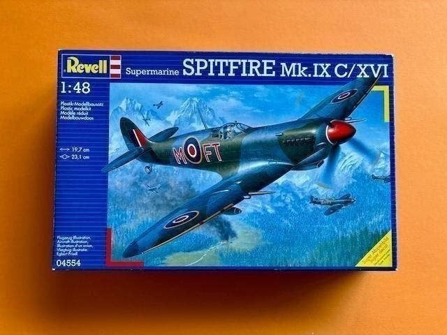 Revell	4554	Supermarine Spitfire Mk.IXc/XVI	1/48, Verzenden, Nieuw, Groter dan 1:72, Revell