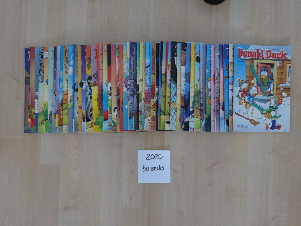 Donald Duck jaargang 2020 – 50 st, Meerdere stripboeken, Ophalen of Verzenden, Zo goed als nieuw