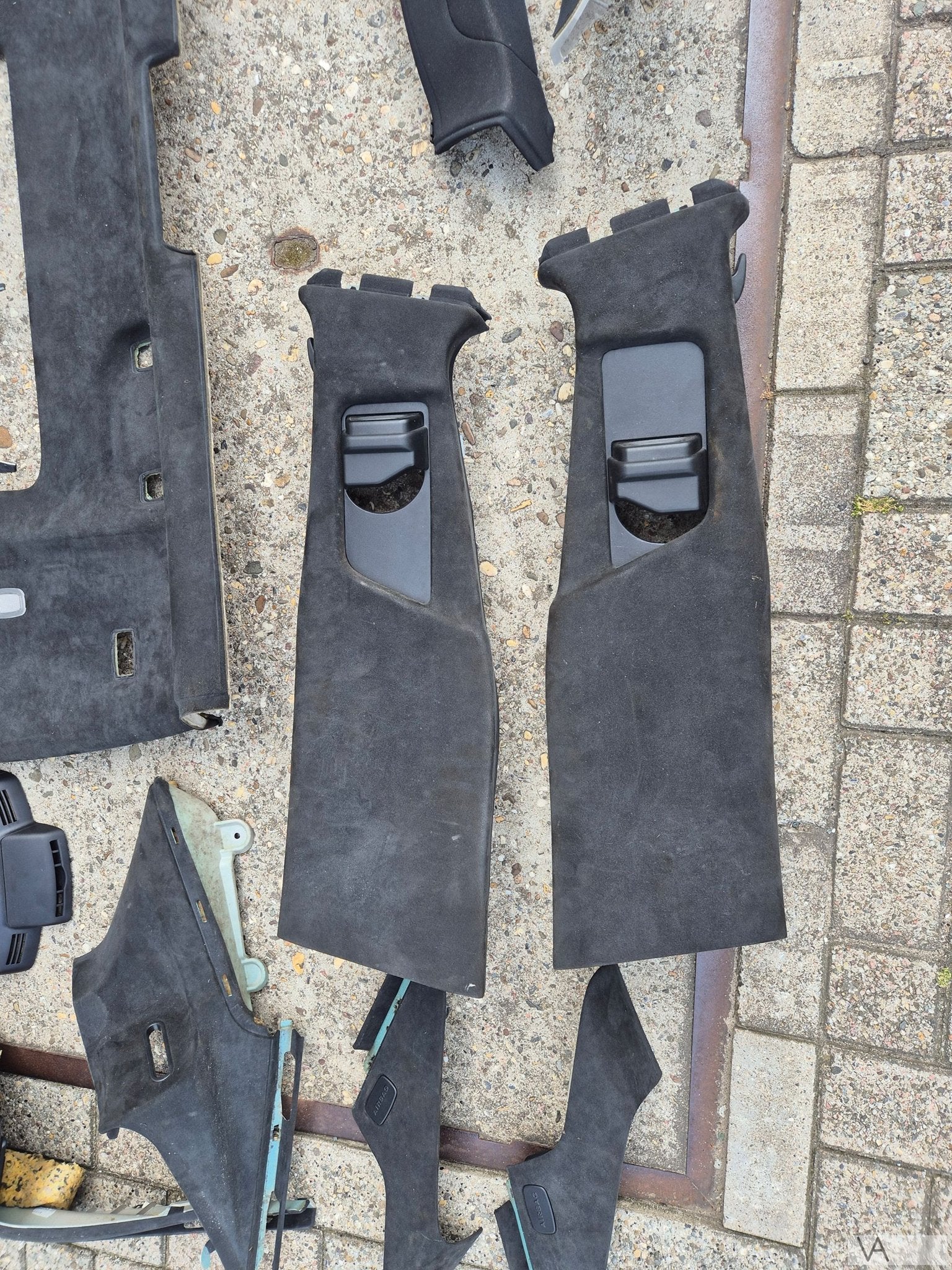 Complete zwarte alcantara hemel voor Mercedes CLS W218 AMG, Auto-onderdelen, Interieur en Bekleding, Gebruikt, -, Ophalen of Verzenden
