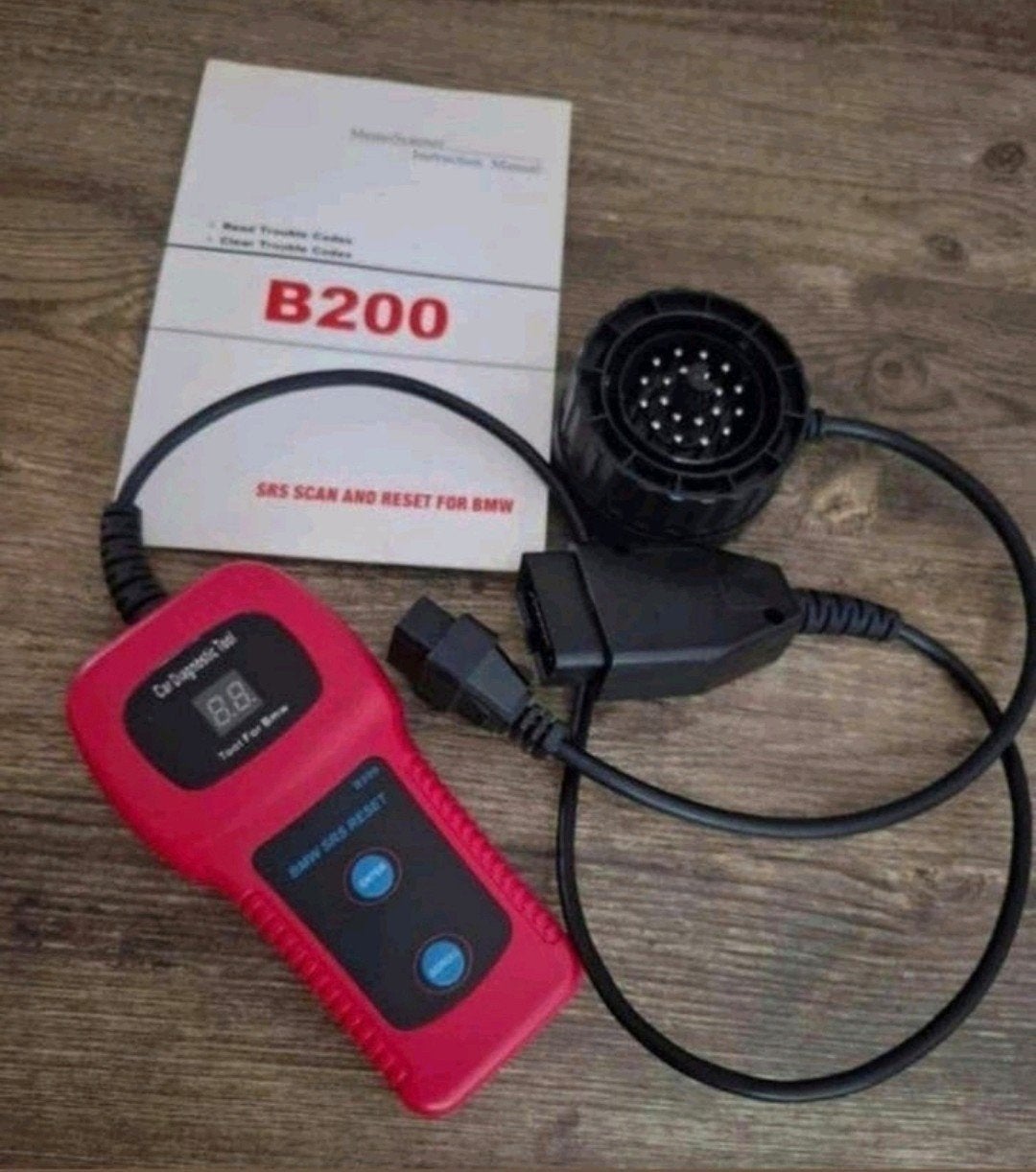 B200 SRS SCAN RESET VOOR BMW, Ophalen, Zo goed als nieuw