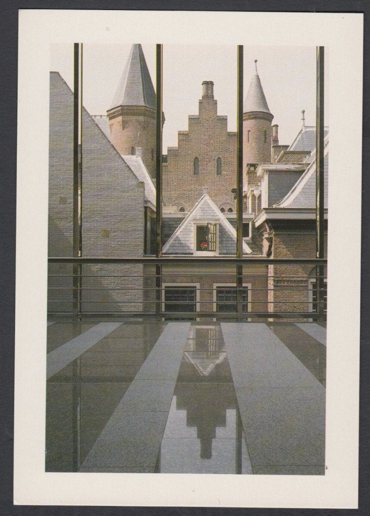 Den Haag Tweede Kamer Uitzicht op de Ridderzaal Ongelopen, Ophalen of Verzenden, 1980 tot heden, Ongelopen, Zuid-Holland
