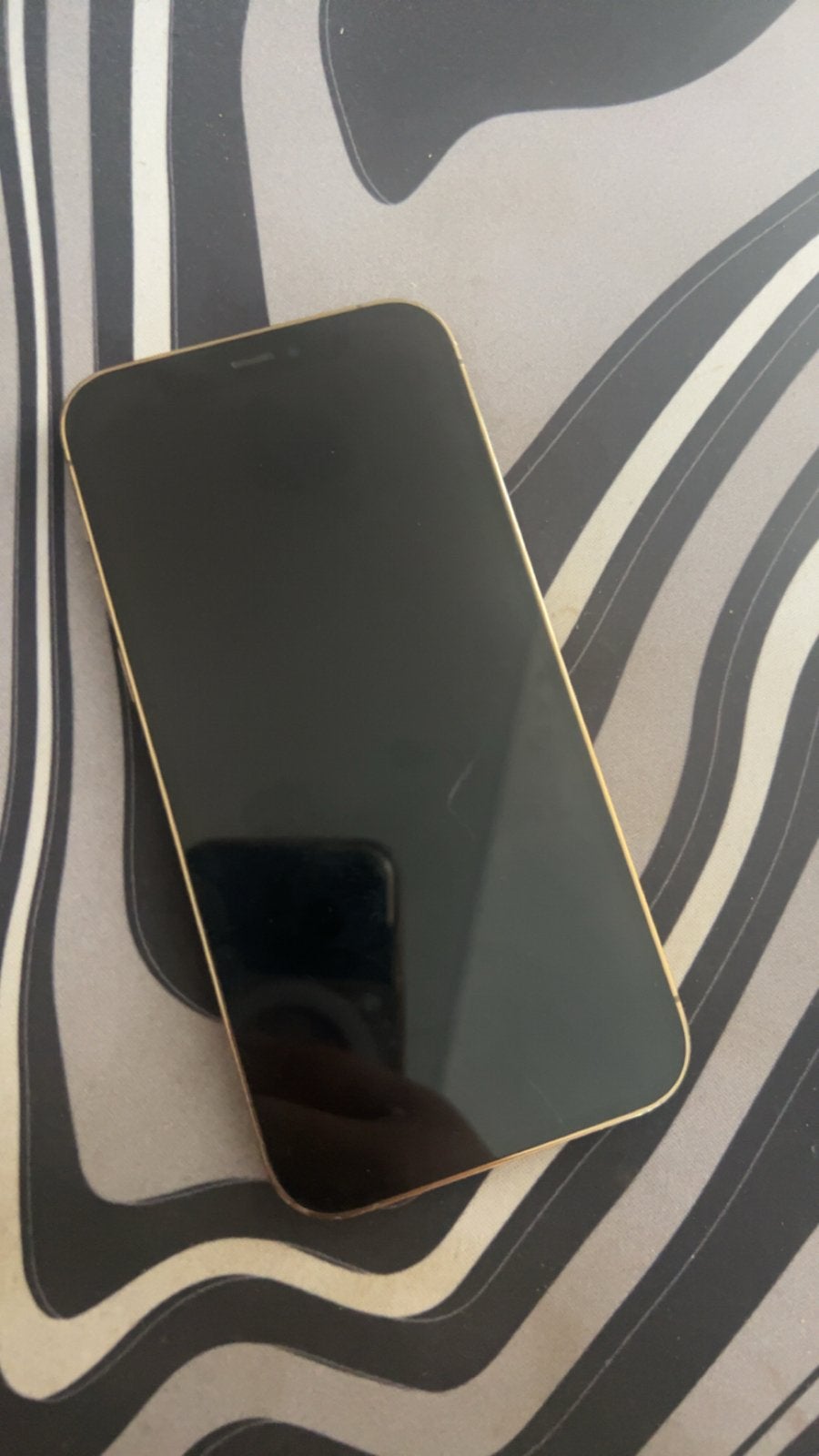 iPhone 12 Pro Max - Defect (achterkant gebroken), Telecommunicatie, Mobiele telefoons | Apple iPhone, 128 GB, Blauw, Zonder simlock