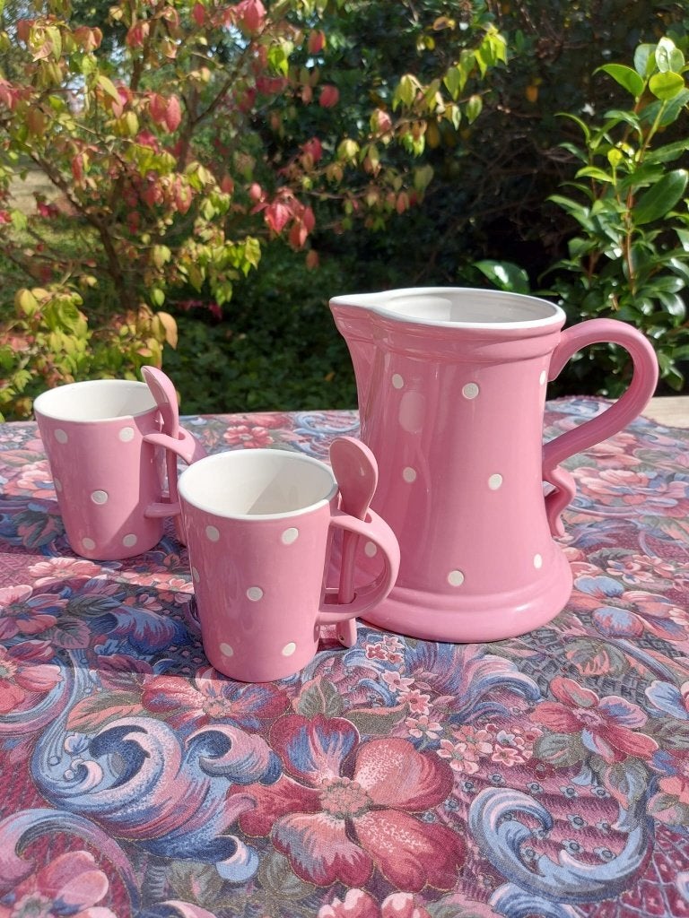 trio servies "roze", Ophalen, Overige typen, Nieuw, Overige stijlen