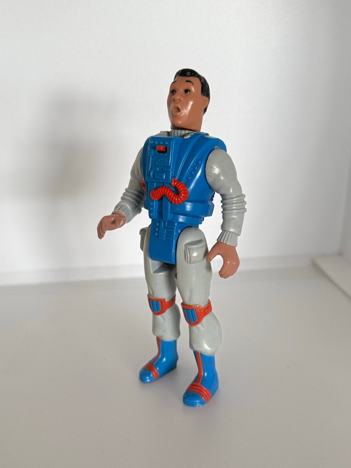 Vintage Ghostbusters Winston Zeddemore actiefiguur (1989), Ophalen of Verzenden, Gebruikt