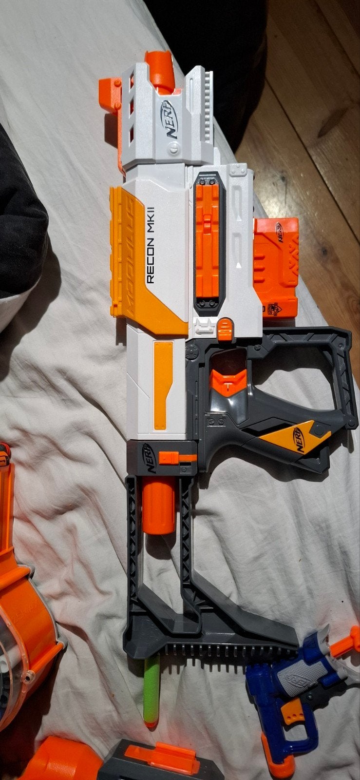 Nerf Recon MK II met veel extra's en accessoires, Ophalen, Zo goed als nieuw, Jongen of Meisje