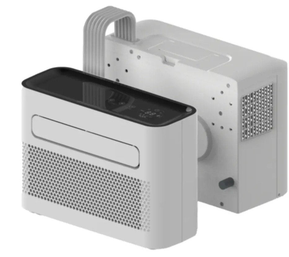 Qlima Mobiele Airco voor Camper/Caravan - Compact & Krachtig, Witgoed en Apparatuur, Ophalen, Timer, Koelen en Ontvochtigen, Minder dan 60 m³