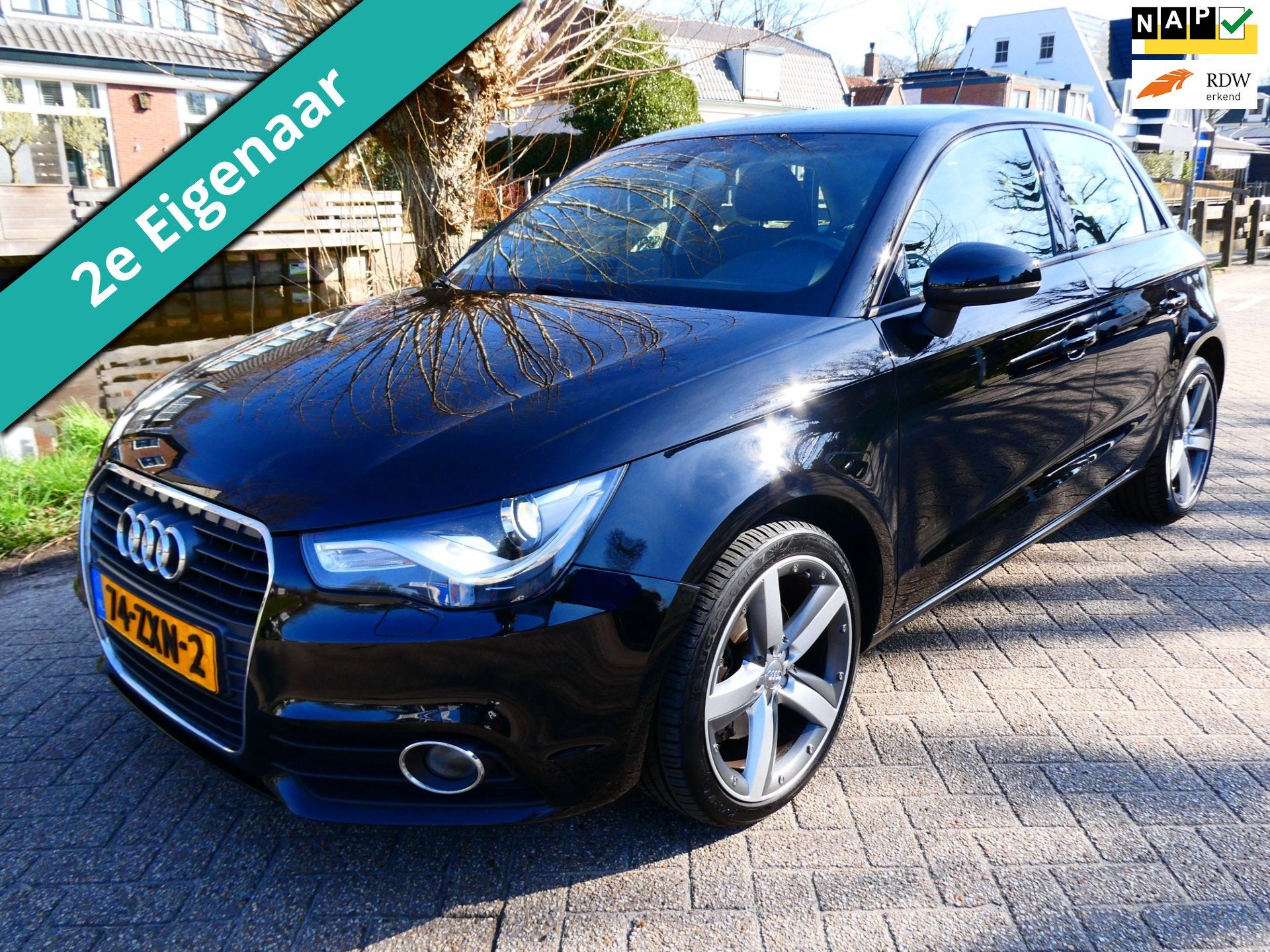 Audi A1 Sportback 1.4 TFSI 122pk Pro Line Automaat 2e eig. 5, Euro 5, Stof, 4 cilinders, 4 stoelen
