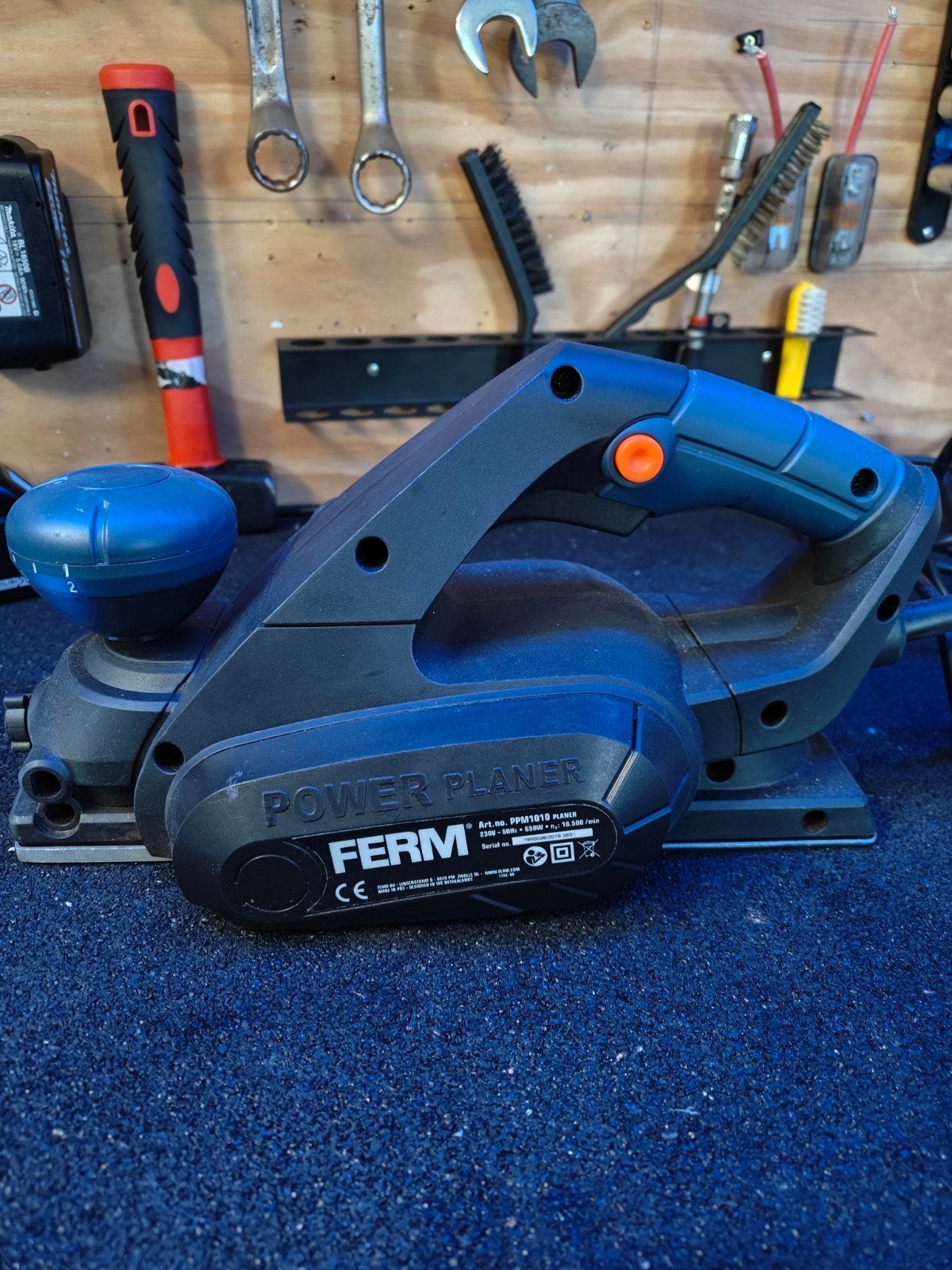 Nieuwe Ferm Schaafmachine PPM1010 - Krachtige Power Planer, Ophalen of Verzenden, Nieuw, Elektrisch