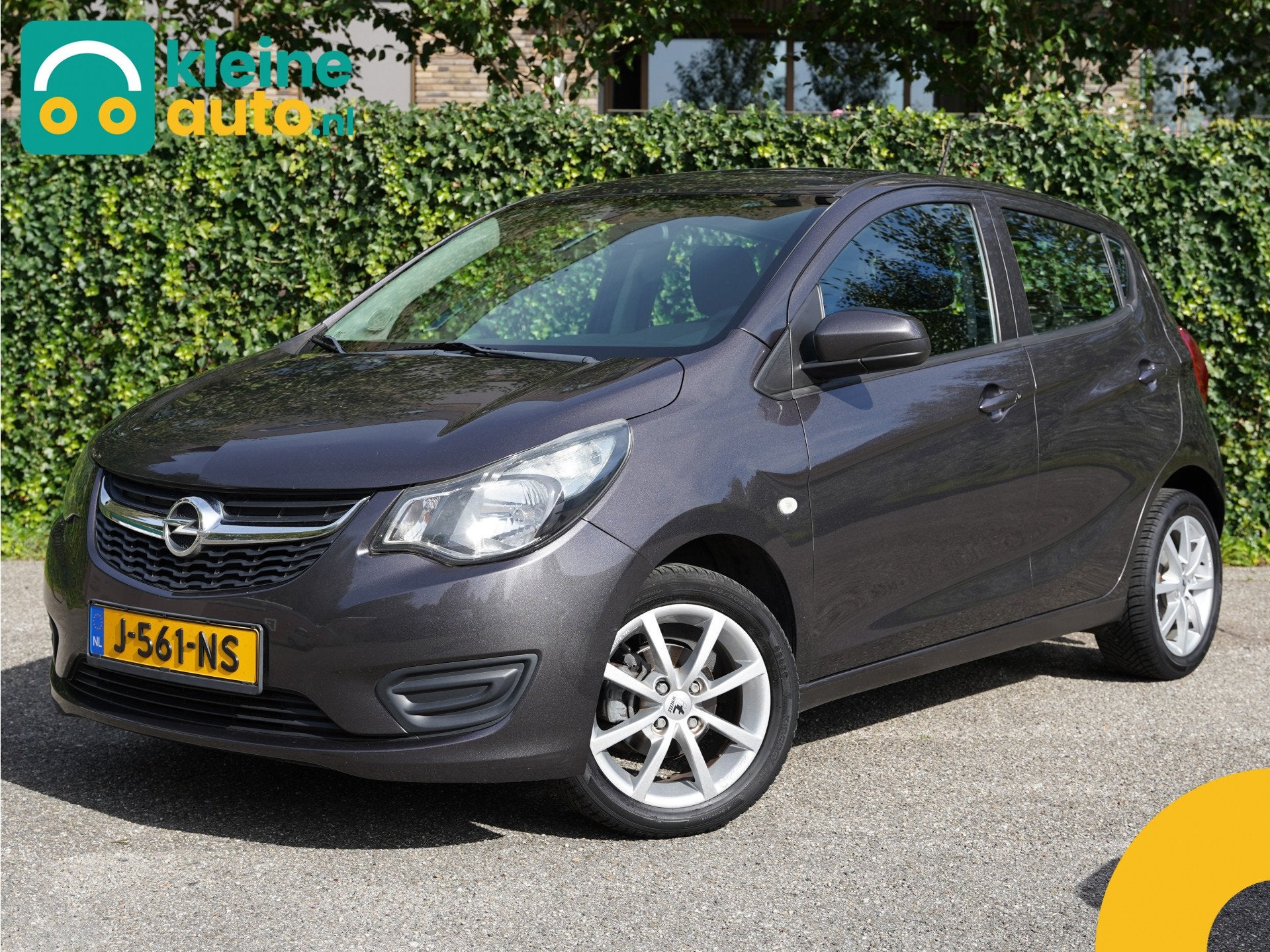 Opel KARL 1.0 ecoFLEX Edition | Automaat | Airco (bj 2016), Auto's, Stof, Gebruikt, Bedrijf, 838 kg