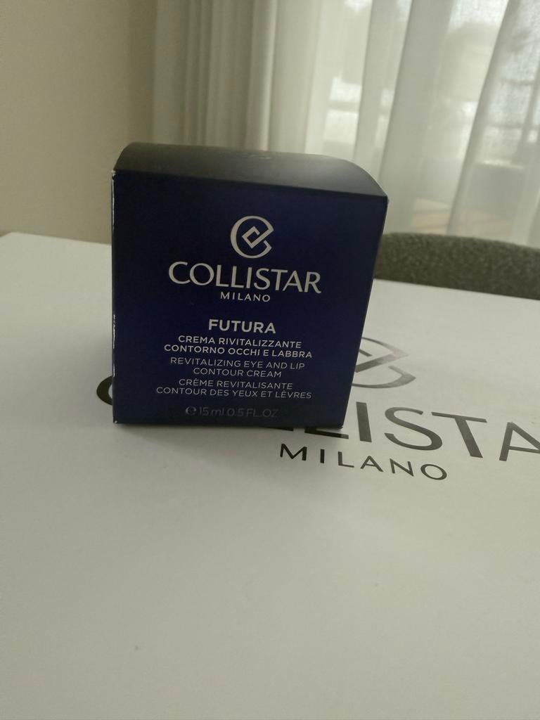 Collistar Futura Revitaliserende Oog- en Lipcrème 15ml, Ophalen of Verzenden, Nieuw, Ogen, Verzorging