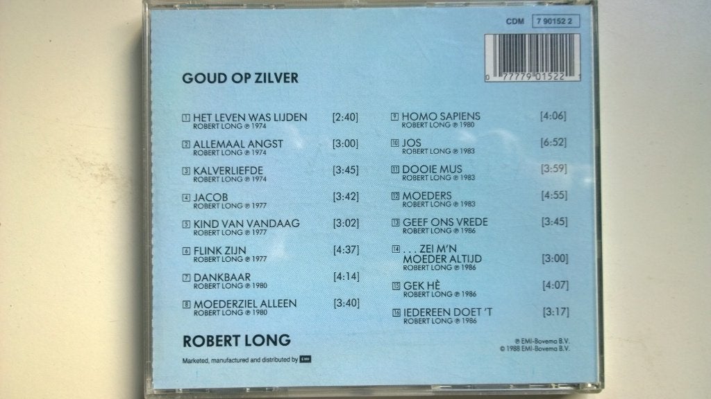Robert Long - Goud Op Zilver, Ophalen of Verzenden, Zo goed als nieuw, Pop, Album