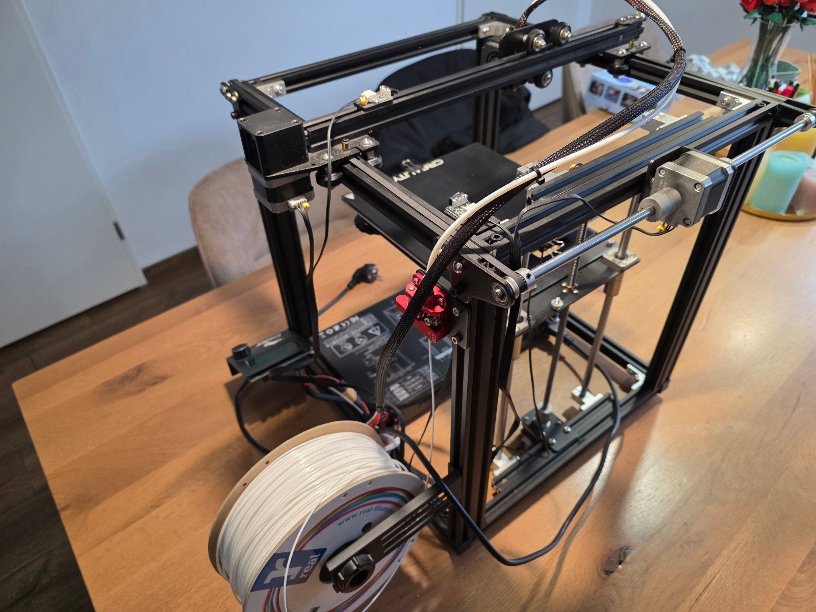 Creality Ender 5 3D-printer met upgrades en filament, Ophalen, Gebruikt, Filament, Creality