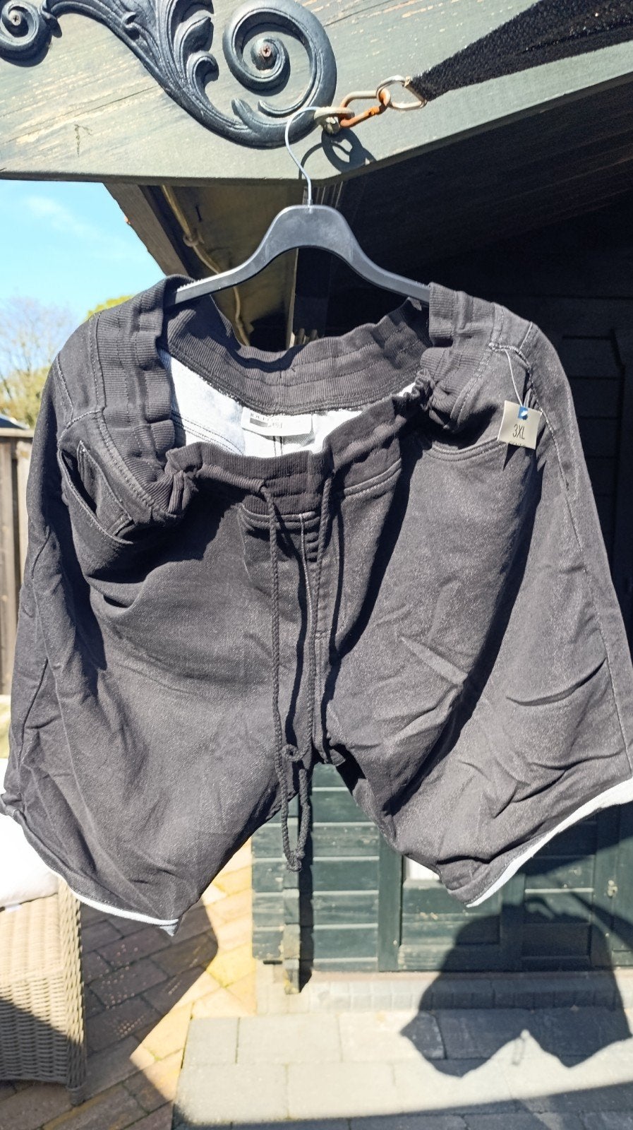 Identic Plus korte broek 3XL NIEUW, Zwart, Nieuw, Overige maten, Ophalen of Verzenden