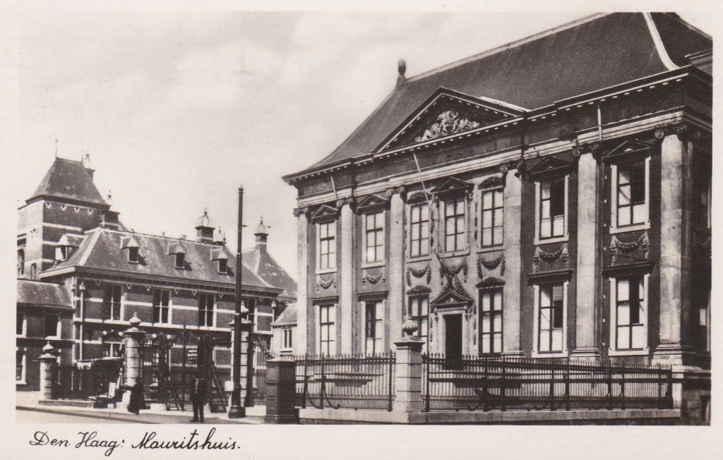 18672 Den Haag Mauritshuis gelopen 1948 Scheveningen, Verzenden, 1940 tot 1960, Gelopen, Zuid-Holland