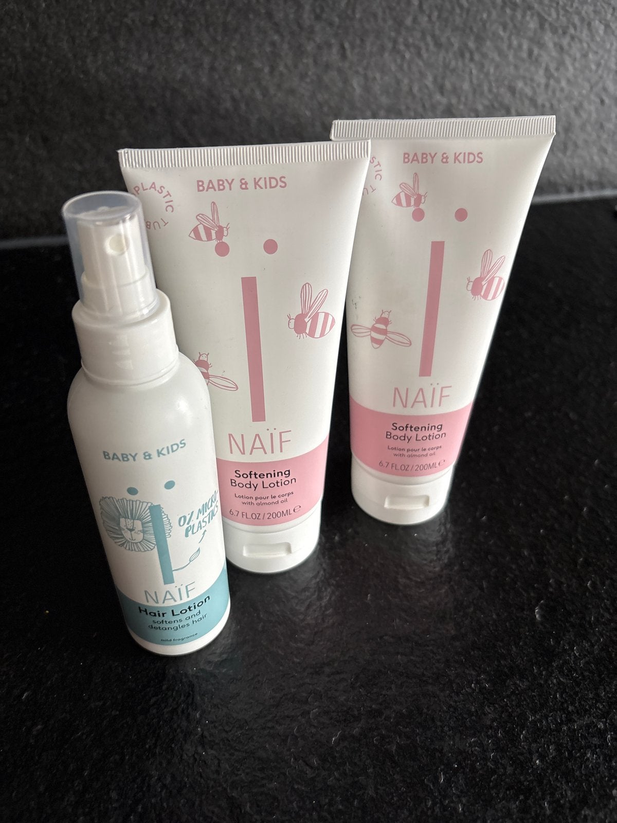 NAÏF Baby & Kids Bodylotion en Haarlotion Set, Ophalen of Verzenden, Nieuw