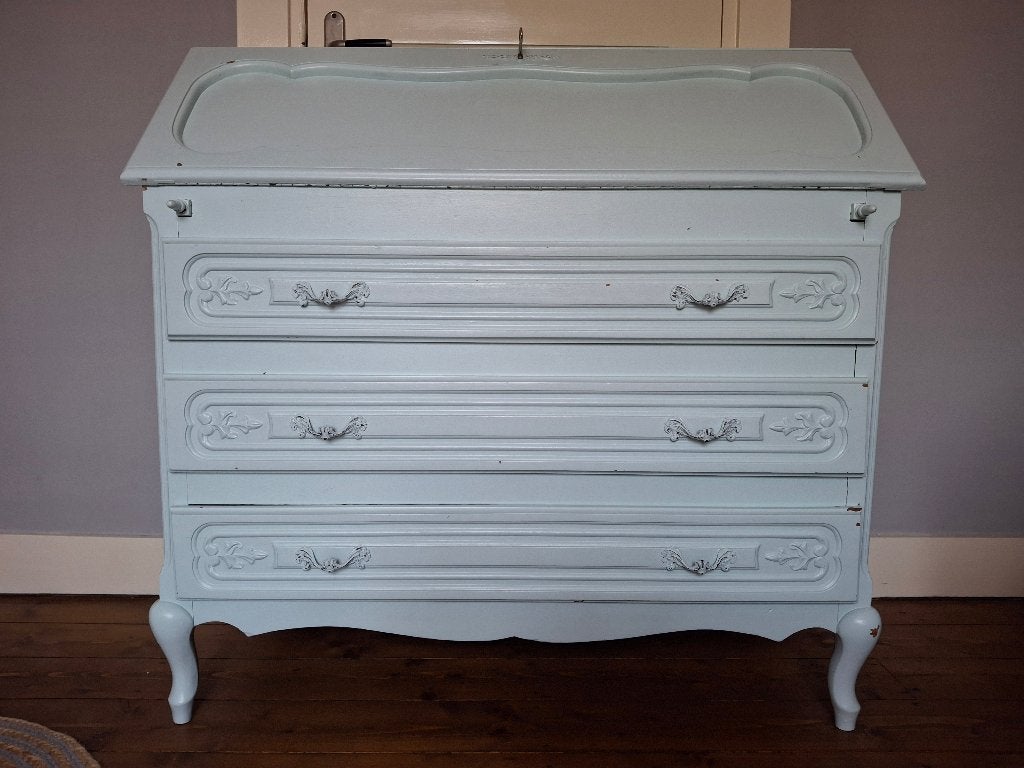 Secretaire mintgroen, Ophalen, Gebruikt, Landelijk