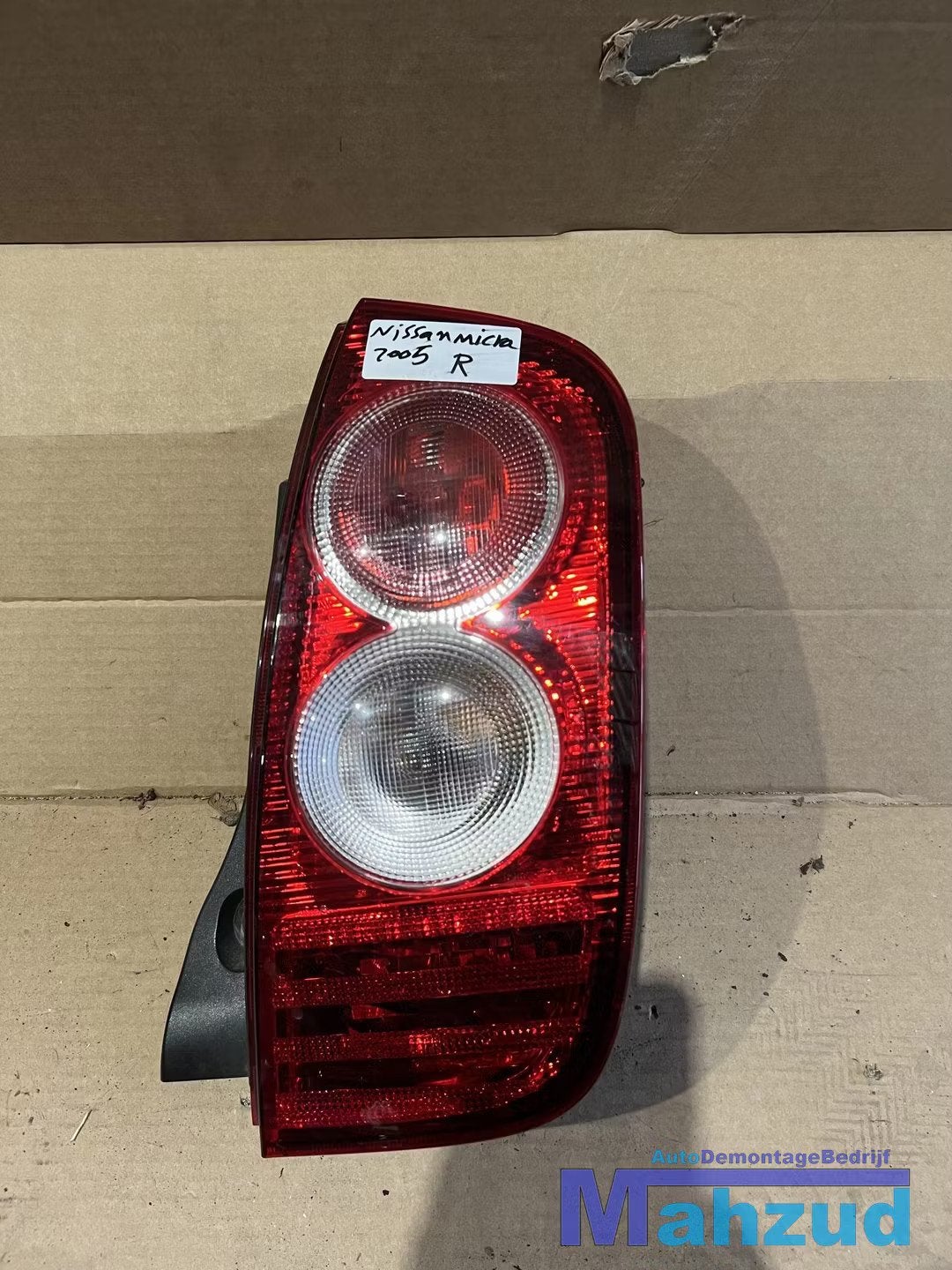 NISSAN MICRA 3 K12 Rechts achterlicht right backlight UK ENG, Takashima 1-chome 1-1
220-8686  Yokohama, Ophalen of Verzenden, NISSAN_SR@mail.nissan.co.jp