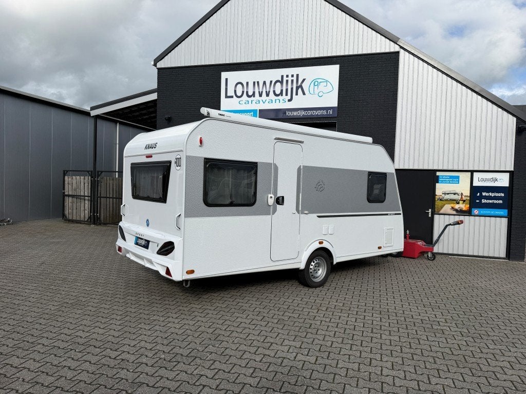 KNAUS Sport 450 FU ’25 (Fransbed, Rondzit), Caravans en Kamperen, Rondzit, Bedrijf, Lengtebed, 6 tot 7 meter