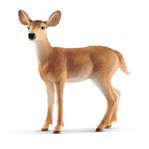 Schleich 14819 witstaart ree, dierfiguur, Verzenden, Zo goed als nieuw, Hert, Beeldje of Figuurtje