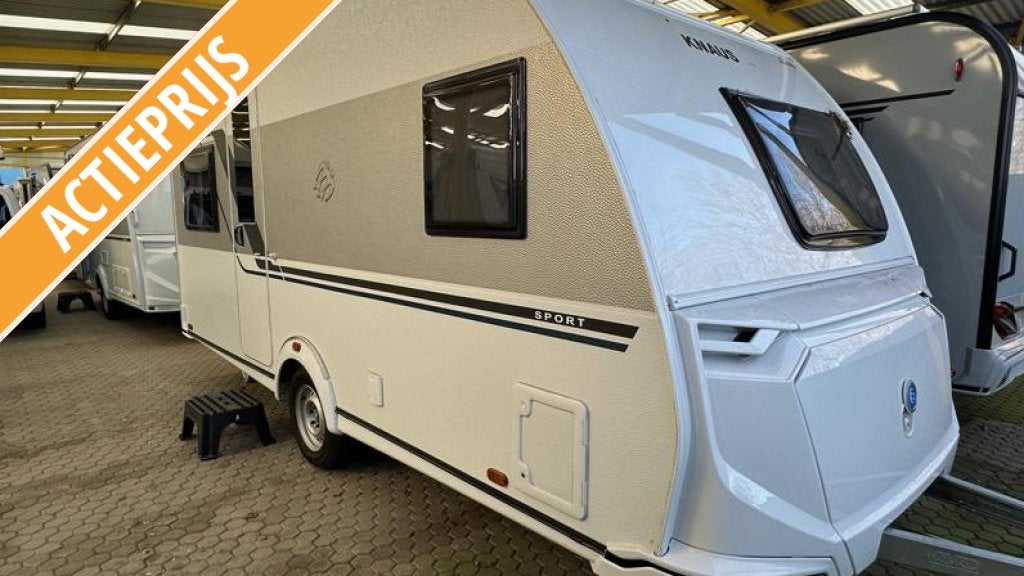 Knaus Sport 450 FU FRANS BED - Vloerverwarming, Rondzit, Bedrijf, 4 tot 5 meter, Knaus