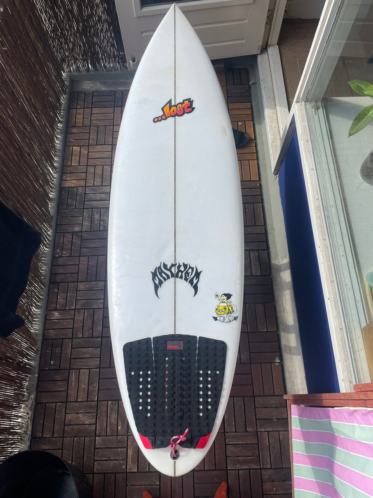 Surfboard Lost Mini Driver 5’10 - #1, Watersport en Boten, Ophalen, Zo goed als nieuw