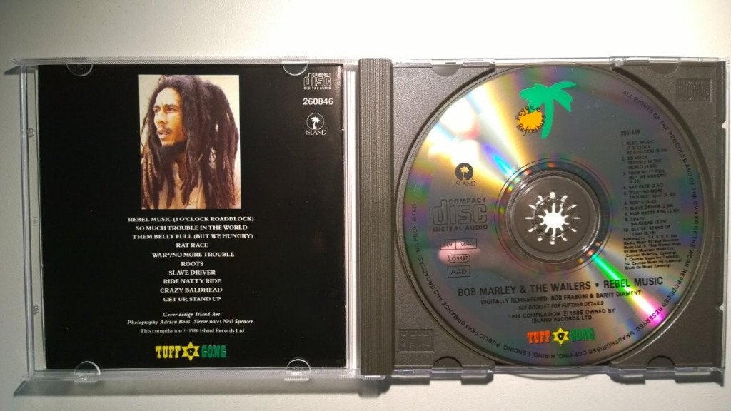 Bob Marley & The Wailers - Rebel Music, Cd's en Dvd's, Ophalen of Verzenden, Reggae, Zo goed als nieuw, Album