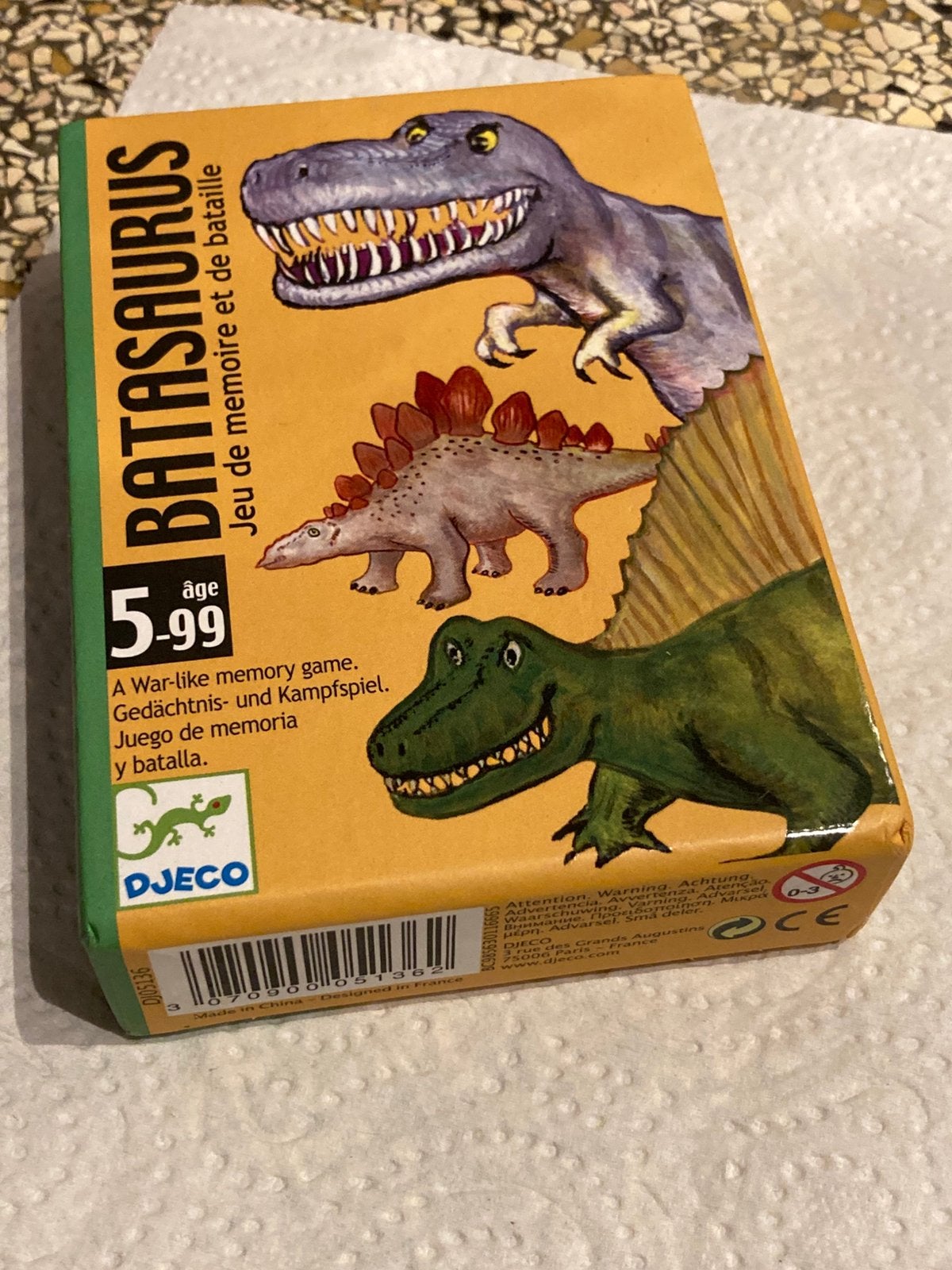 Spel dino’s, Ophalen of Verzenden, Zo goed als nieuw