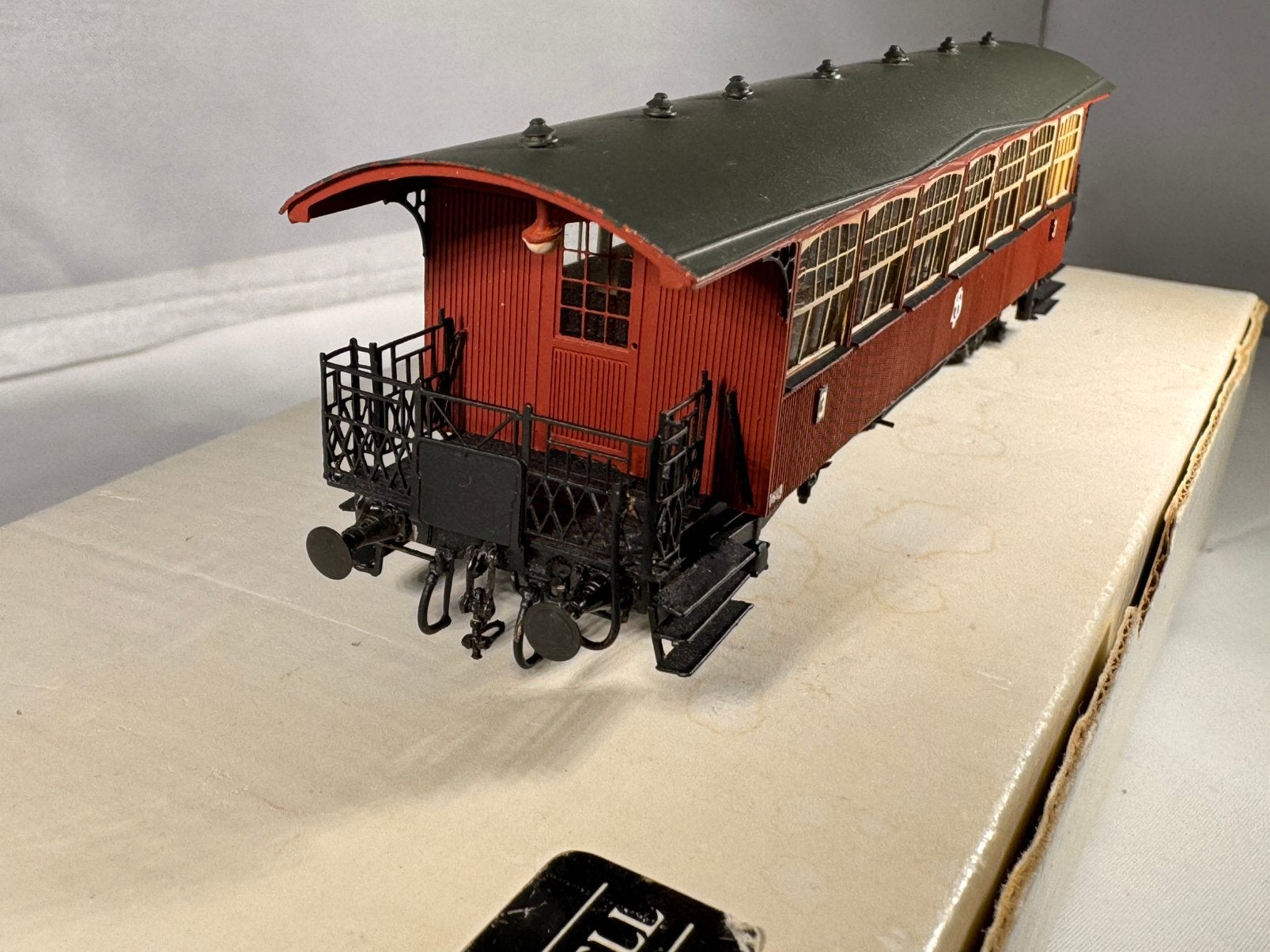 Philotrain Perle Model zeer zeldzame glasverandarijtuig, Overige merken, Gelijkstroom, Ophalen of Verzenden, NS