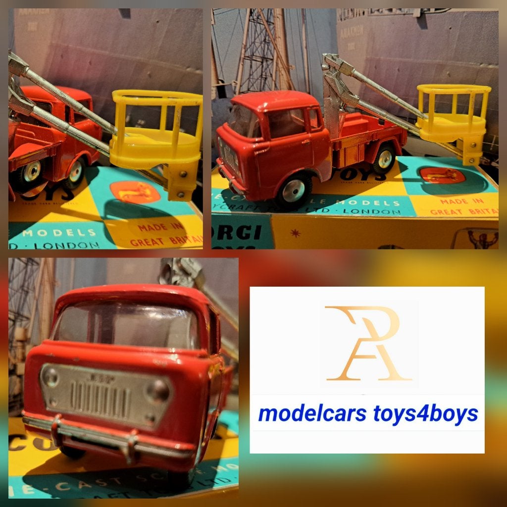 Corgi Toys no 478 Jeep FC 150 Hydrolic Tower Wagon 1/43, Verzenden, Gebruikt, Auto, Corgi
