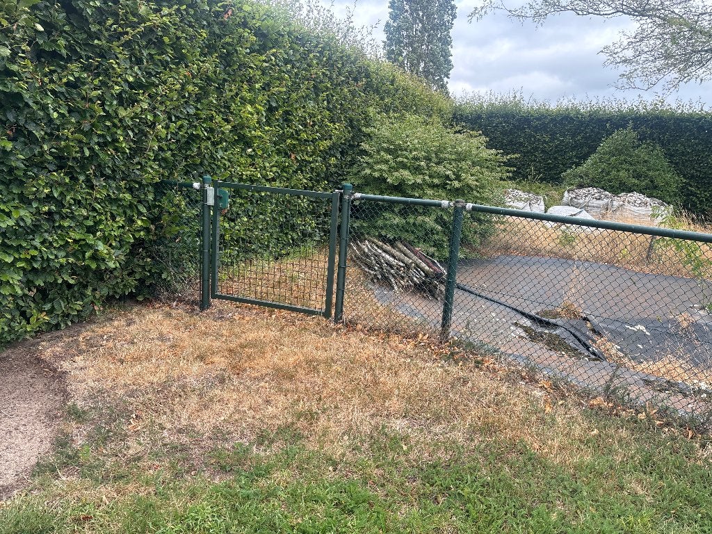 Gaas hekwerk, Ophalen, Gebruikt