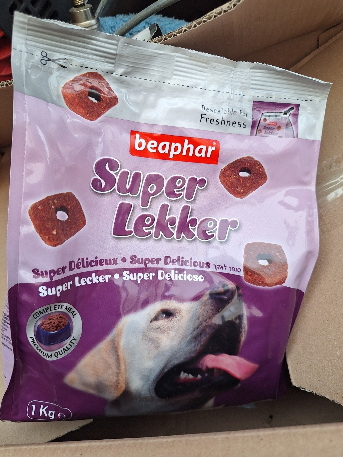 11 1kg zakken beaphar hondenbrokken, Dieren en Toebehoren, Dierenvoeding, Ophalen of Verzenden, Hond