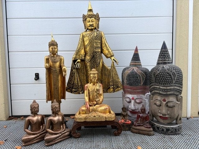 Boeddha assortiment, Ophalen of Verzenden, Gebruikt, Overige materialen, Oosters