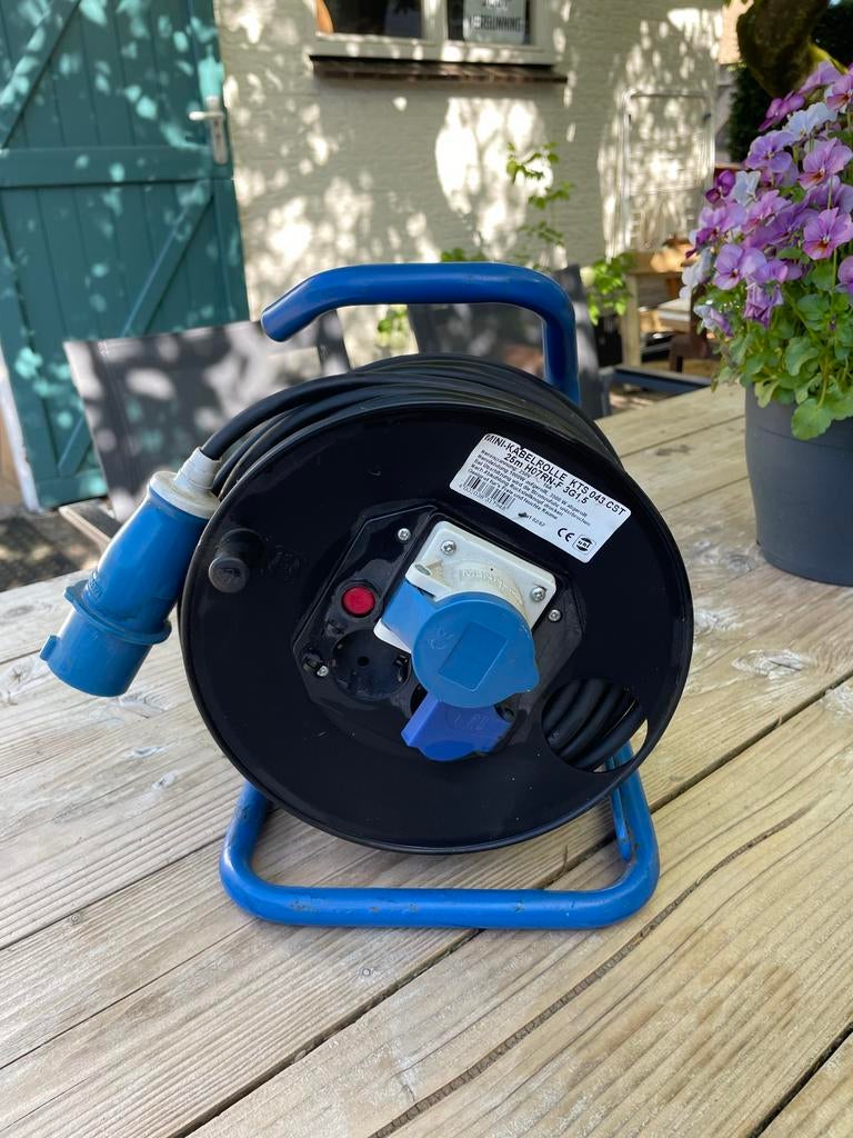 Mennekes CEE Verlengsnoer 25m - 230V/16A, Ophalen of Verzenden, Zo goed als nieuw