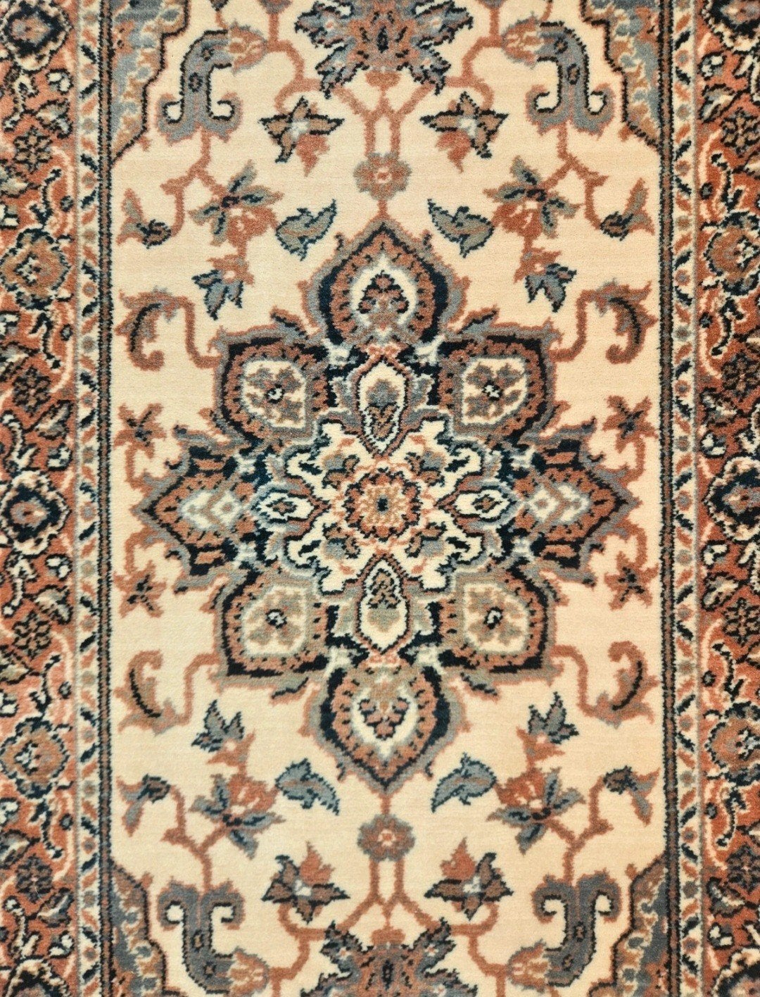 Vintage oosters wol Royal Khabir vloerkleed Pink 64x134cm, 100 tot 150 cm, Www.hypepopup.nl, Zo goed als nieuw, Klassiek Perzisch vintage oosters hype