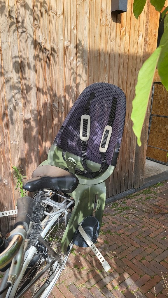 kinderzitje Qibbel achter, Fietsen en Brommers, Achterzitje, Qibbel achterzitje, Ophalen, 15 t/m 25 kg