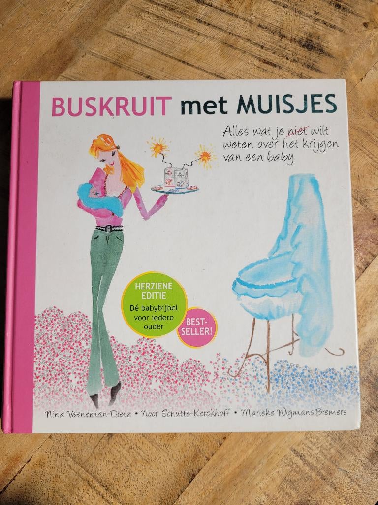 Buskruit met muisjes, Zwangerschap en Bevalling, Diverse auteurs, Ophalen of Verzenden, Zo goed als nieuw