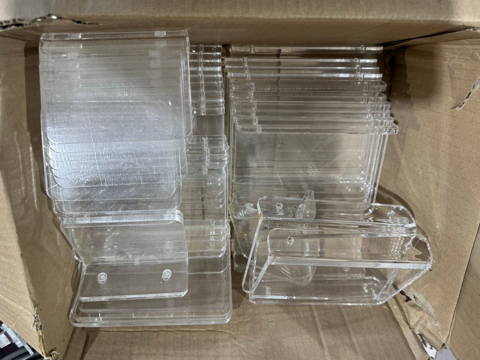 Plexiglas plankjes voor schoenen of andere items, Ophalen of Verzenden