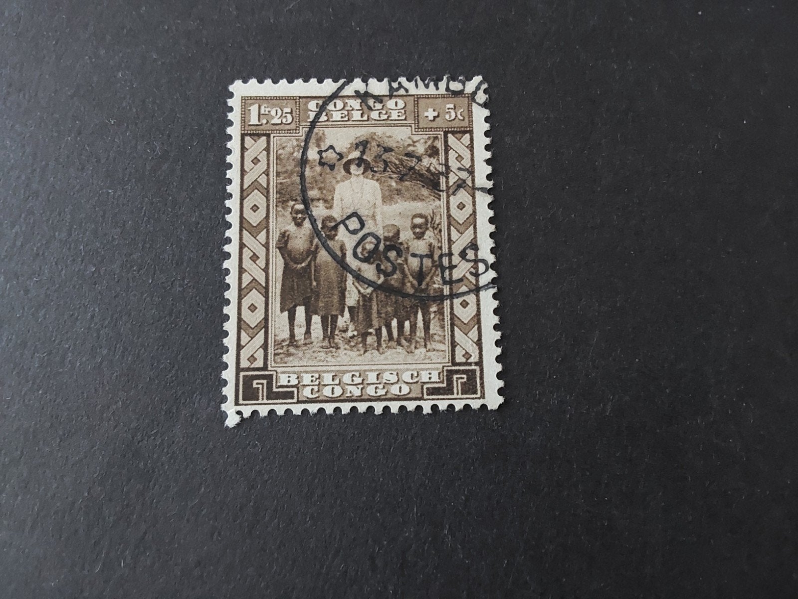 Belgisch Congo, SG 217, Verzenden, Gestempeld