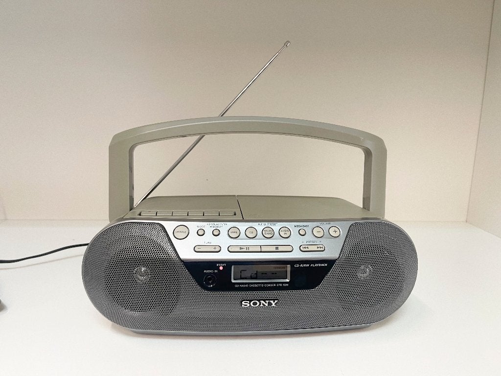 Sony CFD-S05 compacte CD-radio-cassetterecorder, N, Draagbaar, Ophalen of Verzenden, Zo goed als nieuw