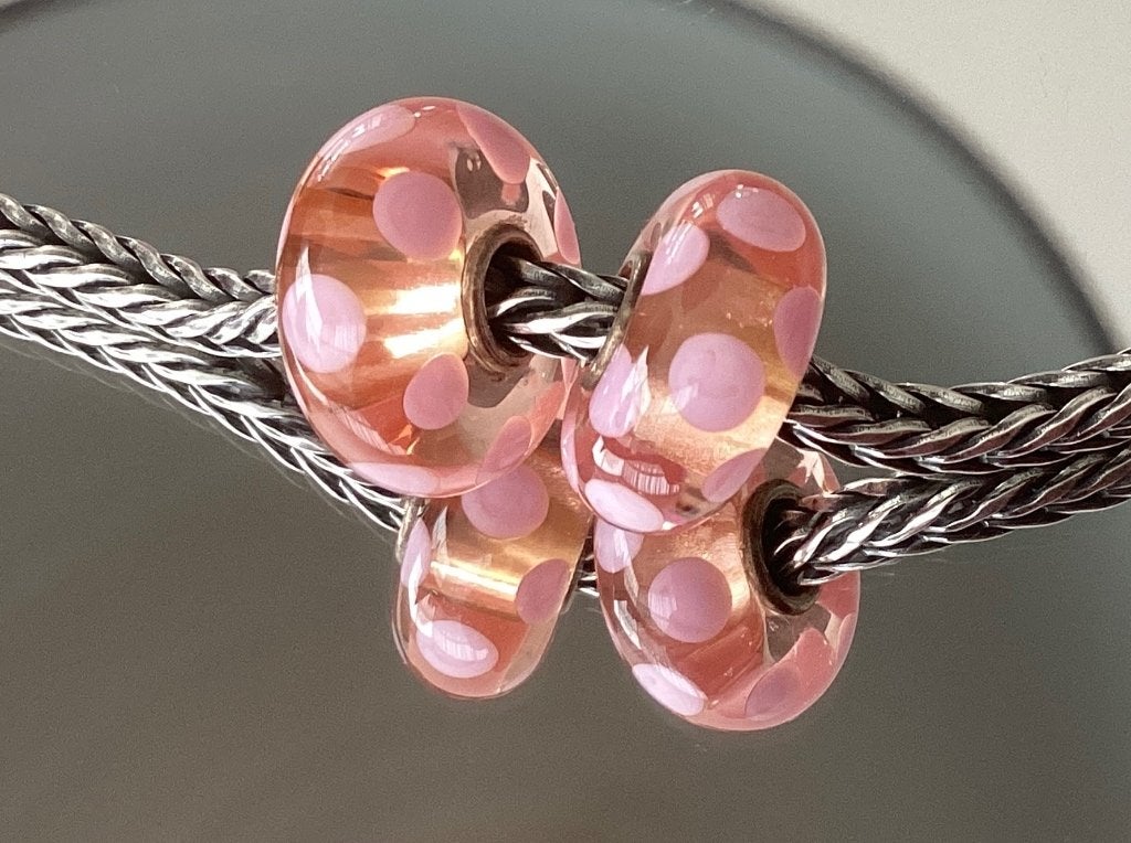 Trollbeads Rose stip, Sieraden, Tassen en Uiterlijk, Bedels, Ophalen of Verzenden, Nieuw, Glas of Kristal, Trollbeads