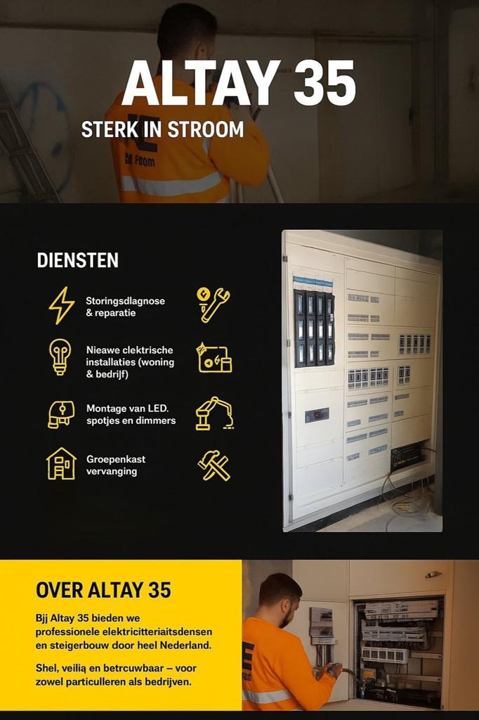 Elektricien beschikbaar, Diensten en Vakmensen