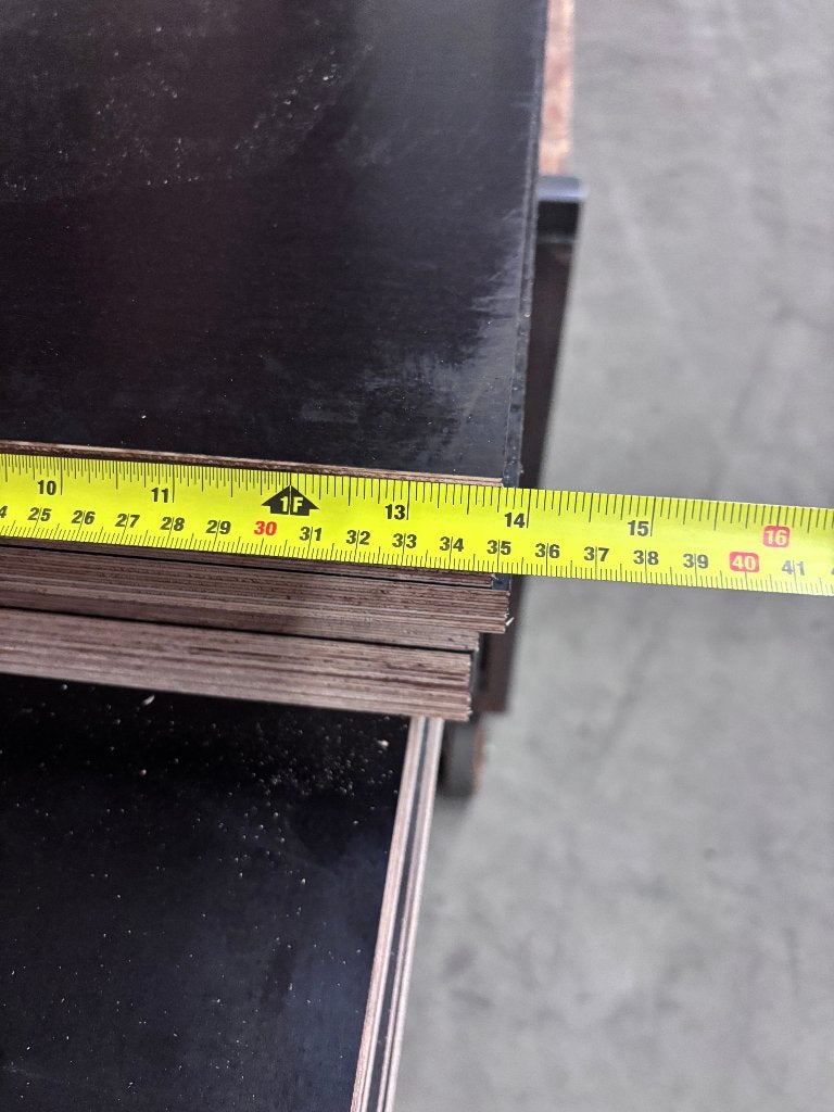 Restanten Berken betonplex 18 mm, Ophalen of Verzenden, Nieuw, Betonplex, Minder dan 20 mm