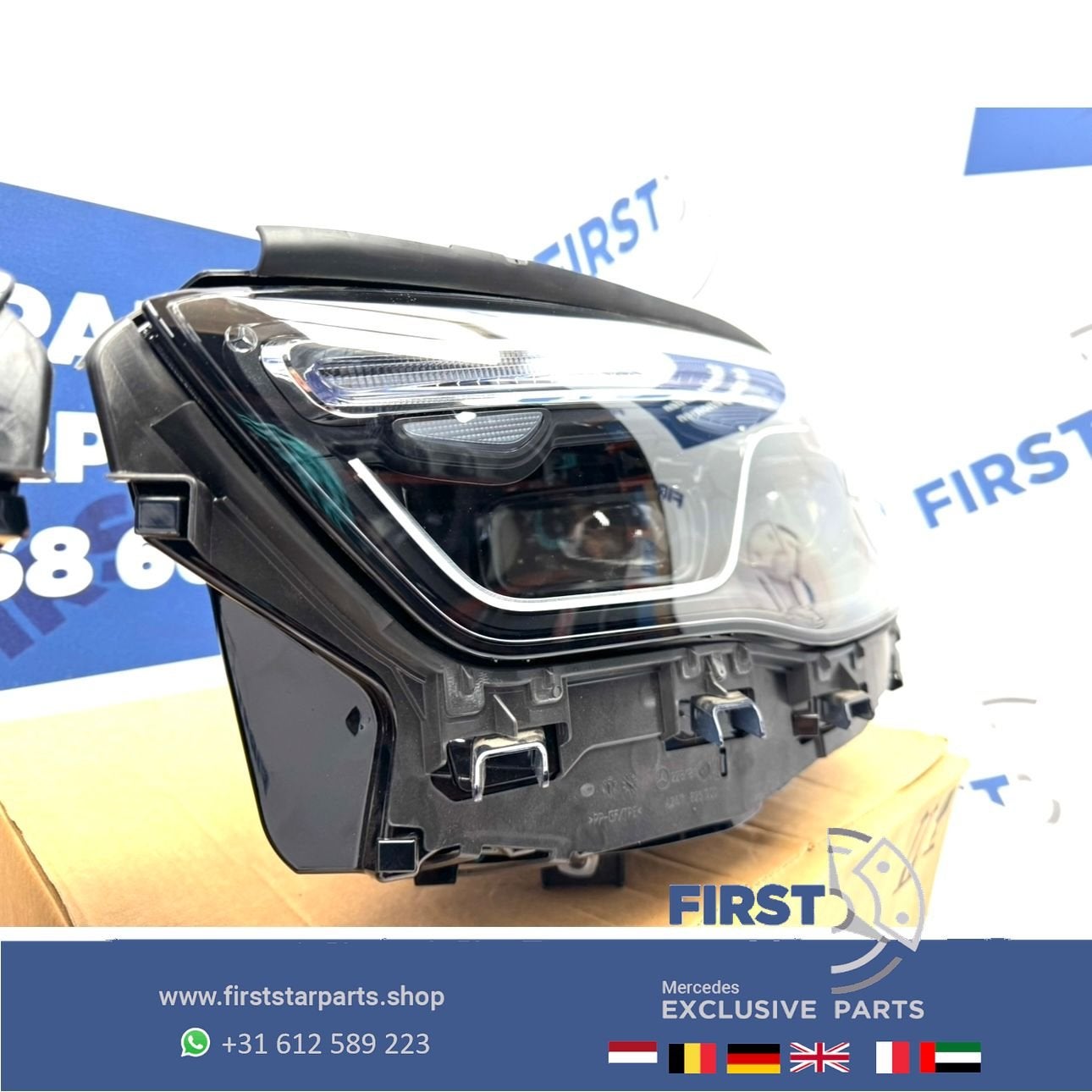 H247 GLA FACELIFT MULTIBEAM KOPLAMP LINKS A2479064101 Merced, Gebruikt, -, Ophalen of Verzenden, -
