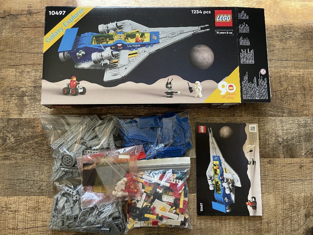 Lego Icons 10497: Galaxy Explorer GEOPEND/ZGAN, Kinderen en Baby's, Speelgoed | Duplo en Lego, Ophalen, Lego, Zo goed als nieuw